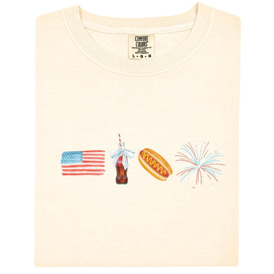Make It Yours™ 'All - American Cookout' Boxy Tee - United Monograms
