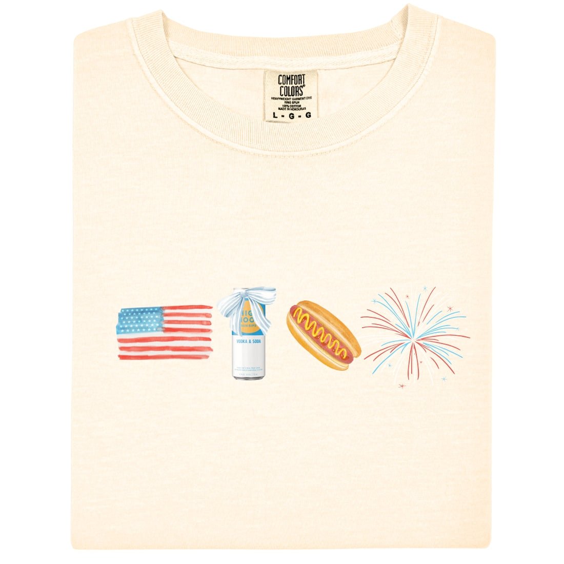Make It Yours™ 'All - American Cookout' Boxy Tee - United Monograms