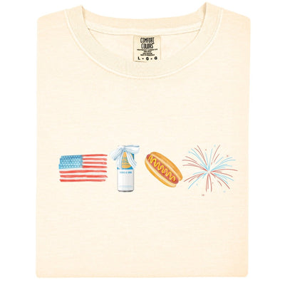 Make It Yours™ 'All - American Cookout' Boxy Tee - United Monograms