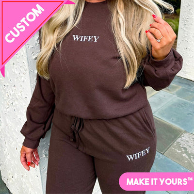 Make It Yours™ American Apparel Cropped Crewneck Set - United Monograms