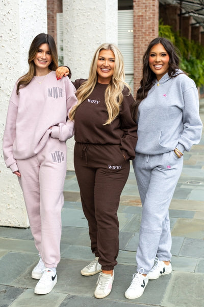 Make It Yours™ American Apparel Cropped Crewneck Set - United Monograms