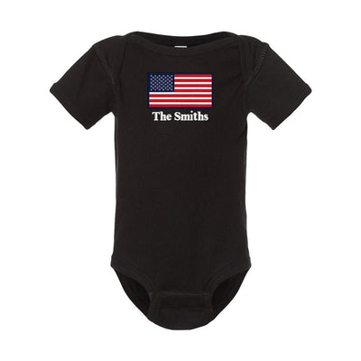 Make It Yours™ 'American Flag' Infant Onesie - United Monograms