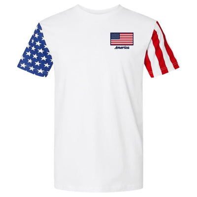 Make It Yours™ 'American Flag' Stars & Stripes T-Shirt - United Monograms