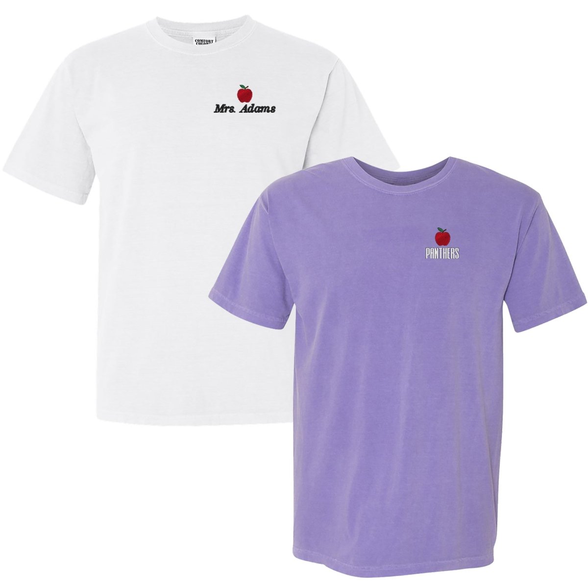 Make It Yours™ Apple Comfort Colors T-Shirt - United Monograms