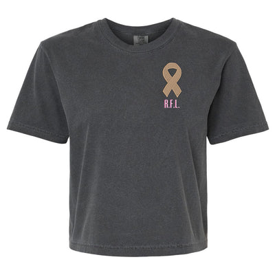 Make It Yours™ Awareness Ribbon Comfort Colors Boxy T-Shirt - United Monograms