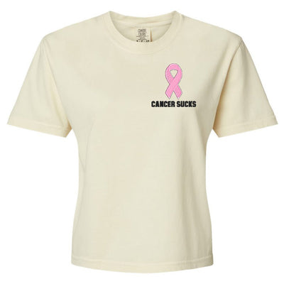 Make It Yours™ Awareness Ribbon Comfort Colors Boxy T-Shirt - United Monograms