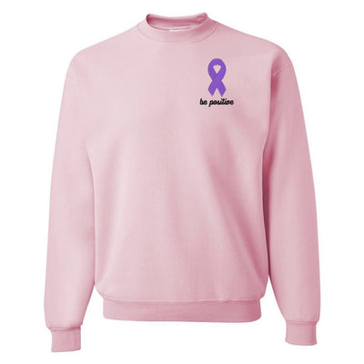 Make It Yours™ Awareness Ribbon Crewneck Sweatshirt - United Monograms