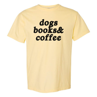 Make It Yours™ '...Books & Coffee' T-Shirt - United Monograms
