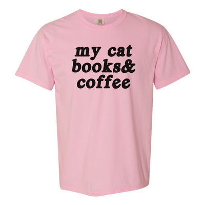 Make It Yours™ '...Books & Coffee' T-Shirt - United Monograms