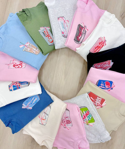 Make It Yours™ 'Bow Beverages' Crewneck Sweatshirt - United Monograms