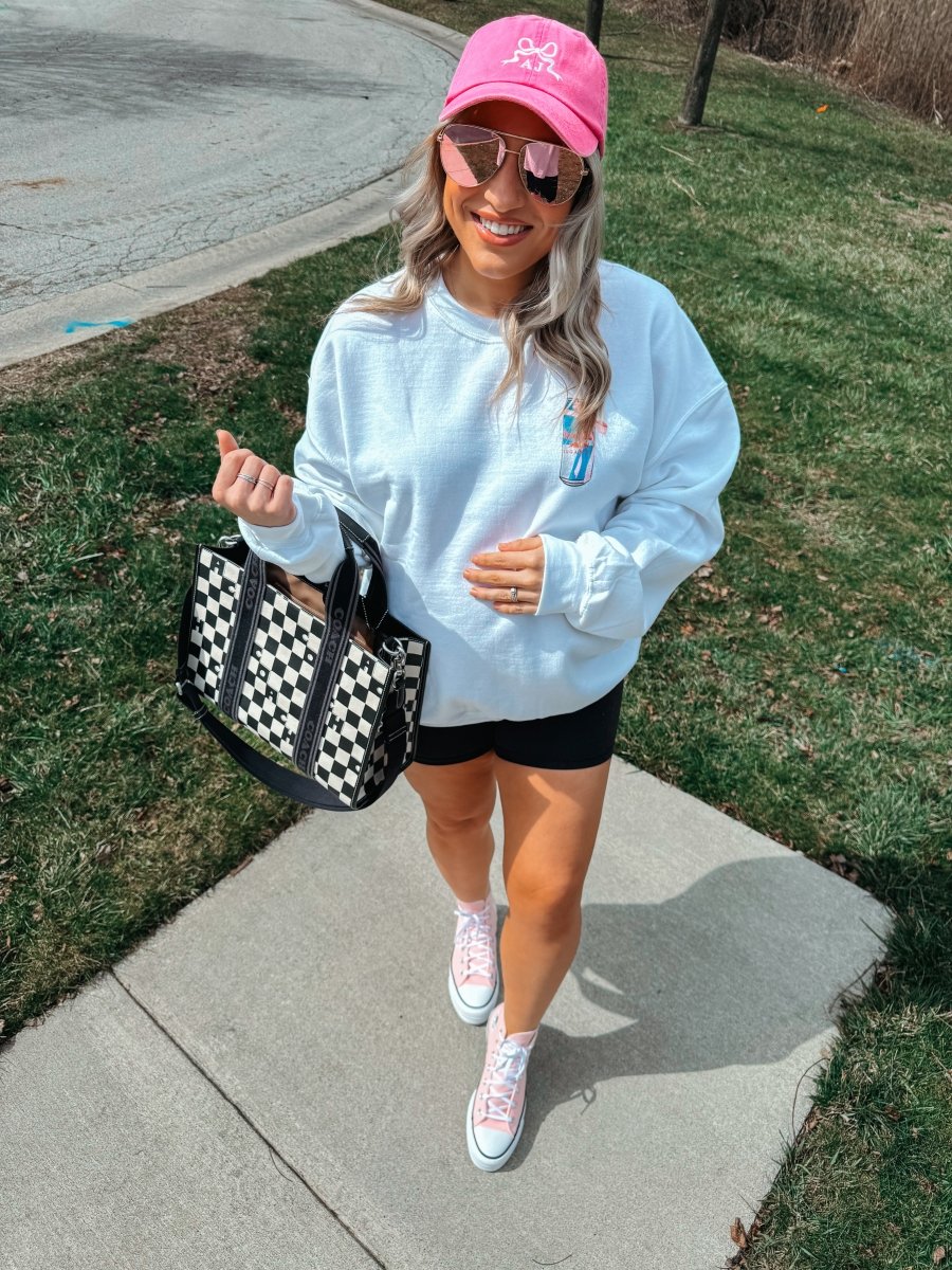 Make It Yours™ 'Bow Beverages' Crewneck Sweatshirt - United Monograms