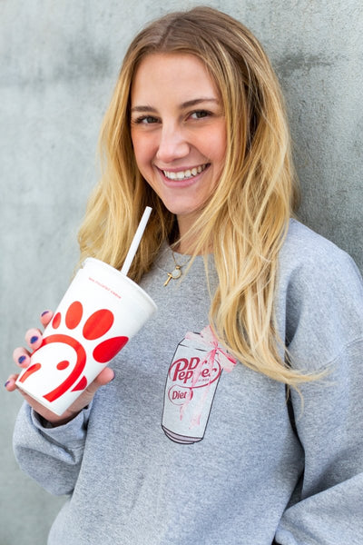 Make It Yours™ 'Bow Beverages' Crewneck Sweatshirt - United Monograms