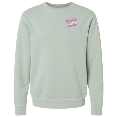 Make It Yours™ 'But First' Cozy Crew - United Monograms