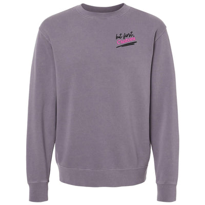 Make It Yours™ 'But First' Cozy Crew - United Monograms