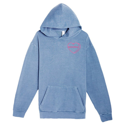 Make It Yours™ 'Candy Heart' Embroidered Stringless Hoodie - United Monograms