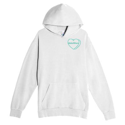 Make It Yours™ 'Candy Heart' Embroidered Stringless Hoodie - United Monograms