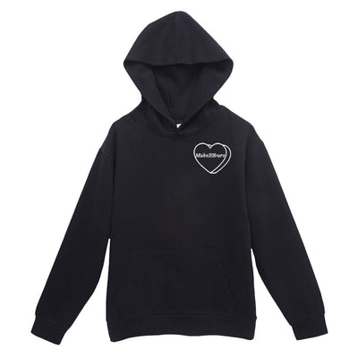 Make It Yours™ 'Candy Heart' Embroidered Stringless Hoodie - United Monograms