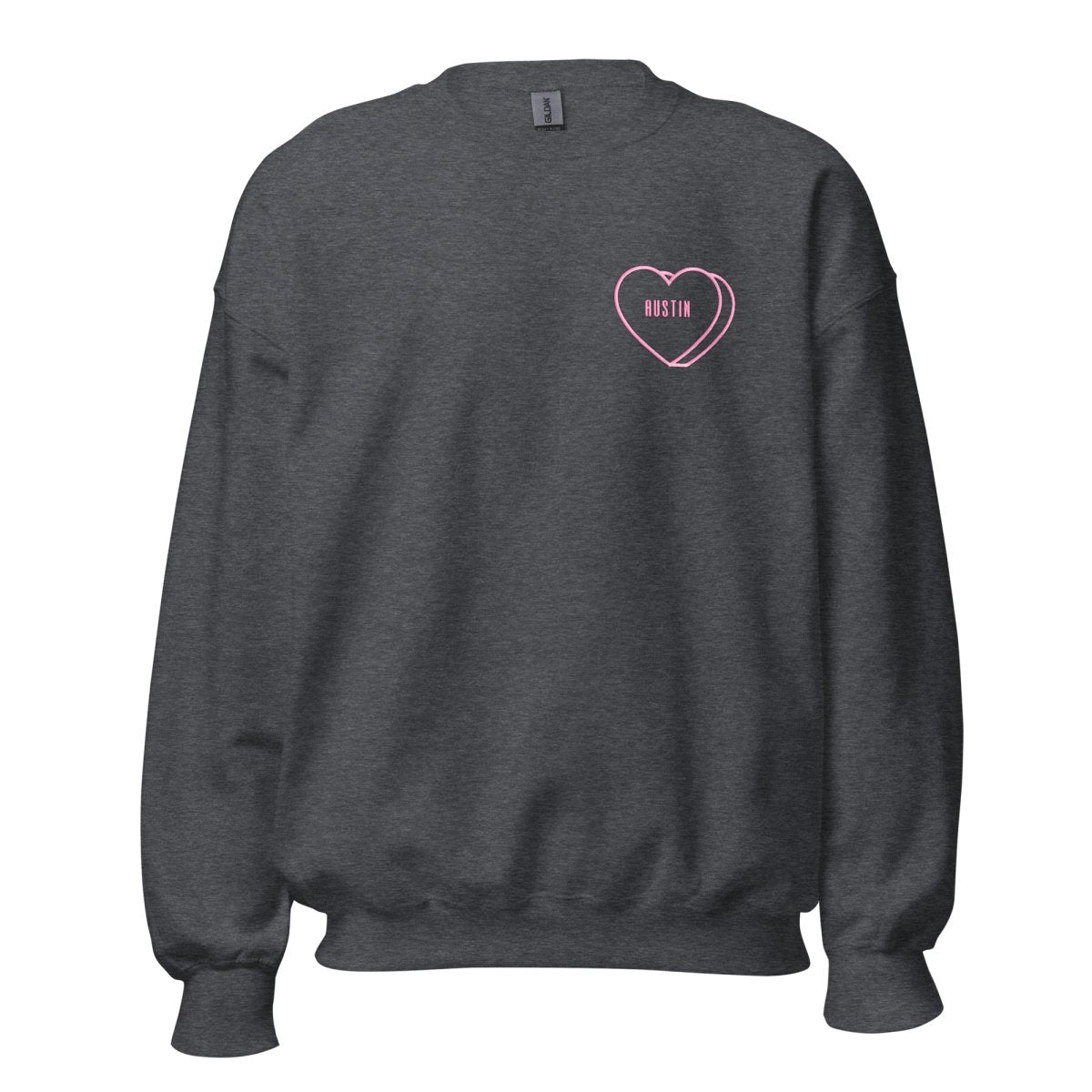 Make It Yours™ 'Candy Heart' Embroidered Sweatshirt - United Monograms