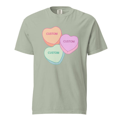 Make It Yours™ 'Candy Hearts' T-Shirt - United Monograms
