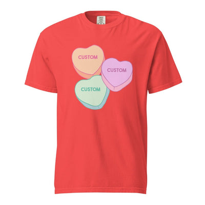 Make It Yours™ 'Candy Hearts' T-Shirt - United Monograms