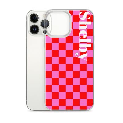 Make It Yours™ Check Pattern iPhone Case - United Monograms