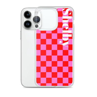 Make It Yours™ Check Pattern iPhone Case - United Monograms