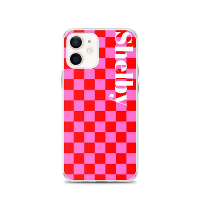 Make It Yours™ Check Pattern iPhone Case - United Monograms