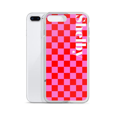 Make It Yours™ Check Pattern iPhone Case - United Monograms