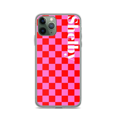 Make It Yours™ Check Pattern iPhone Case - United Monograms