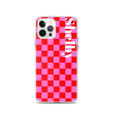 Make It Yours™ Check Pattern iPhone Case - United Monograms