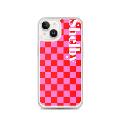 Make It Yours™ Check Pattern iPhone Case - United Monograms