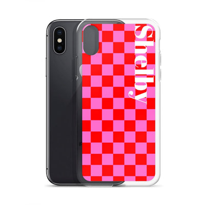 Make It Yours™ Check Pattern iPhone Case - United Monograms