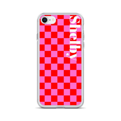 Make It Yours™ Check Pattern iPhone Case - United Monograms