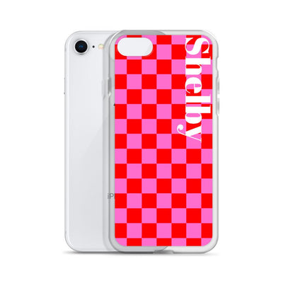 Make It Yours™ Check Pattern iPhone Case - United Monograms