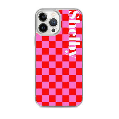 Make It Yours™ Check Pattern iPhone Case - United Monograms