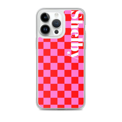 Make It Yours™ Check Pattern iPhone Case - United Monograms
