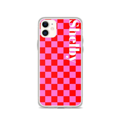 Make It Yours™ Check Pattern iPhone Case - United Monograms
