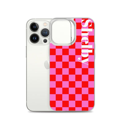 Make It Yours™ Check Pattern iPhone Case - United Monograms