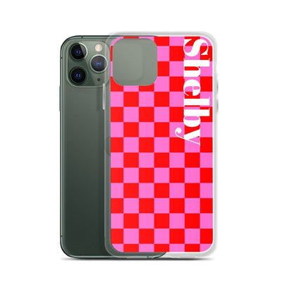 Make It Yours™ Check Pattern iPhone Case - United Monograms