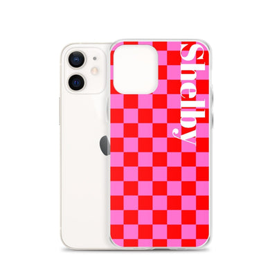 Make It Yours™ Check Pattern iPhone Case - United Monograms