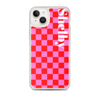 Make It Yours™ Check Pattern iPhone Case - United Monograms
