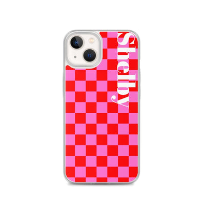 Make It Yours™ Check Pattern iPhone Case - United Monograms