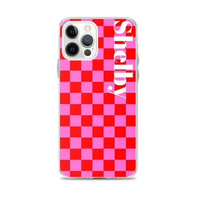 Make It Yours™ Check Pattern iPhone Case - United Monograms