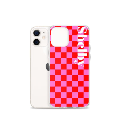 Make It Yours™ Check Pattern iPhone Case - United Monograms