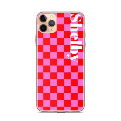 Make It Yours™ Check Pattern iPhone Case - United Monograms