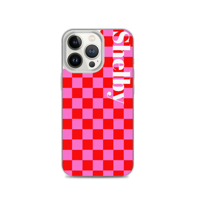 Make It Yours™ Check Pattern iPhone Case - United Monograms