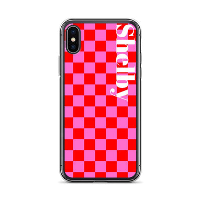 Make It Yours™ Check Pattern iPhone Case - United Monograms