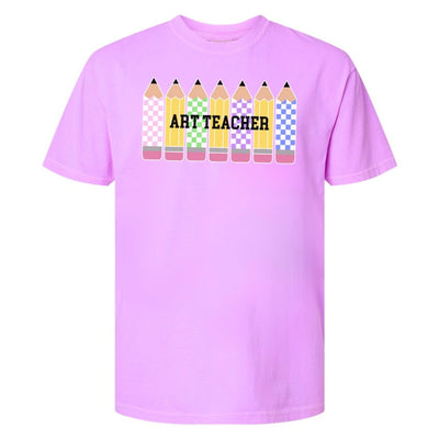 Make It Yours™ 'Checkered Pencils' T-Shirt - United Monograms