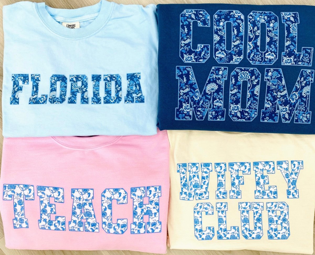 Make It Yours™ 'Chinoiserie' Crewneck Sweatshirt - United Monograms
