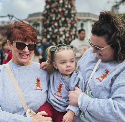 Make It Yours™ Christmas Icon Crewneck Sweatshirt - United Monograms